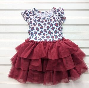 Posh Peanut Bamboo Leopard Print Dress